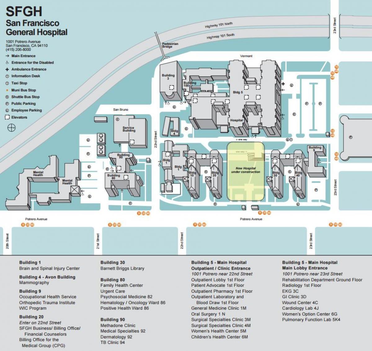 SFgh кампусот на мапата