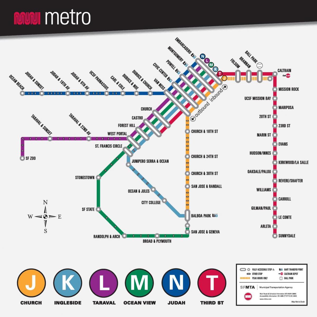 СФ мини мапата метро