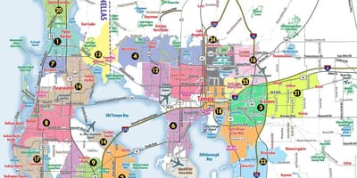 San Francisco bay area поштенски код мапа