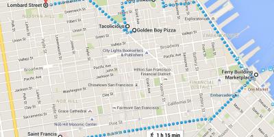 Сан Франциско chinatown прошетка мапа
