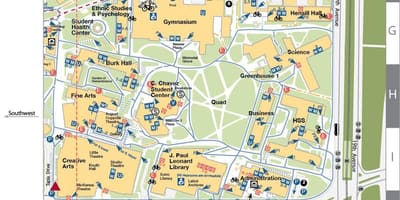 Карта на SFsu
