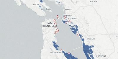 Карта на Сан Франциско поплави