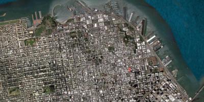Карта на Сан Франциско satellite